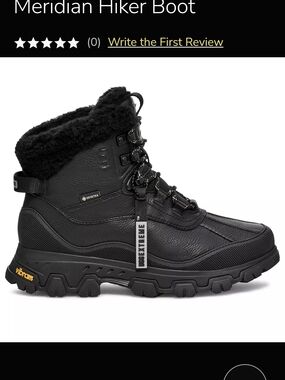 NEW no Tags UGG Meridian Hiker Boot - Black